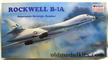 Minicraft 1/144 Rockwell B-1A - Supersonic Strategic Bomber - (ex Entex), 11606 plastic model kit